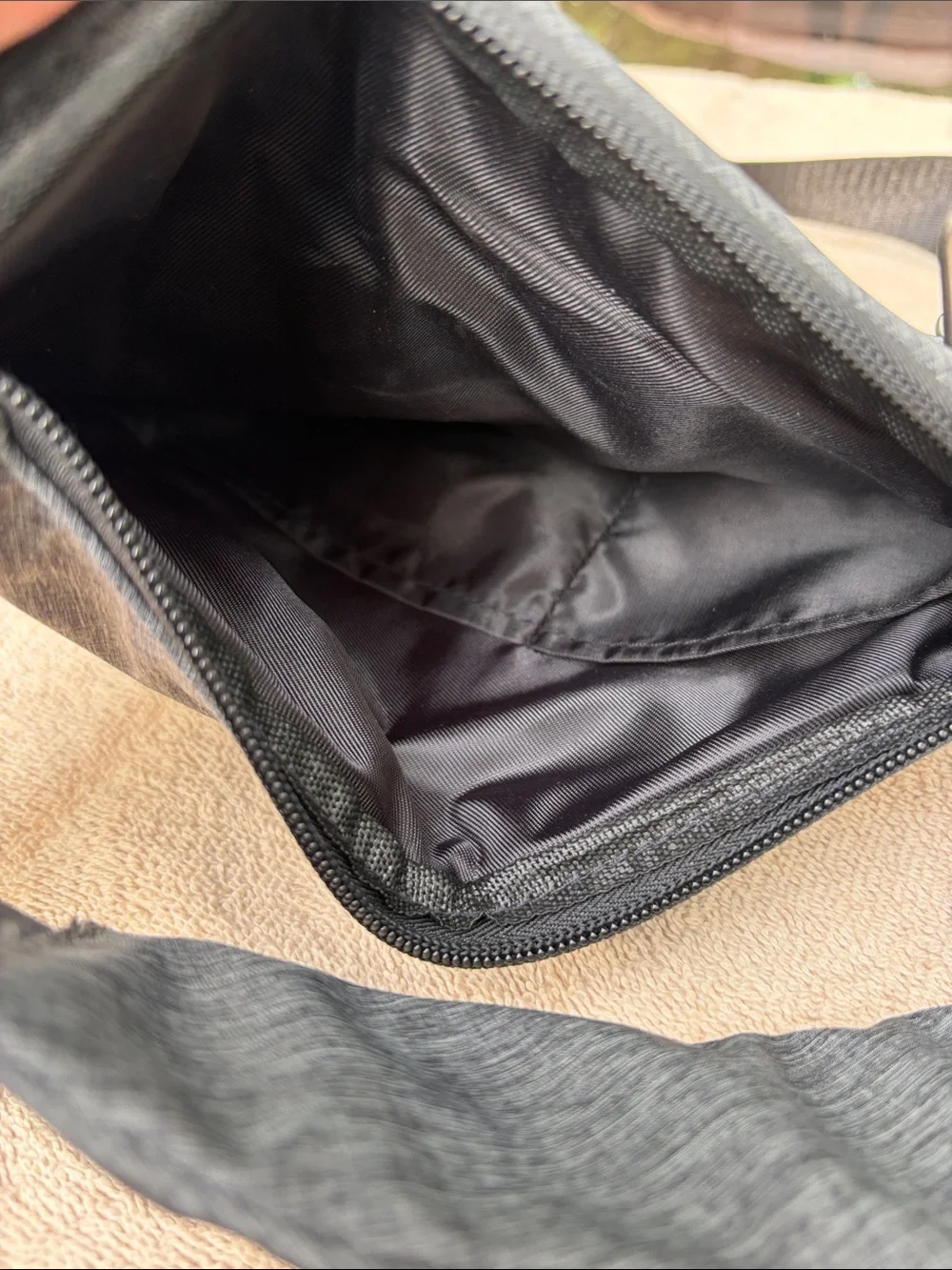 Wander Plus Charcoal Gray Sling Belt Bag - Picture 7 of 7